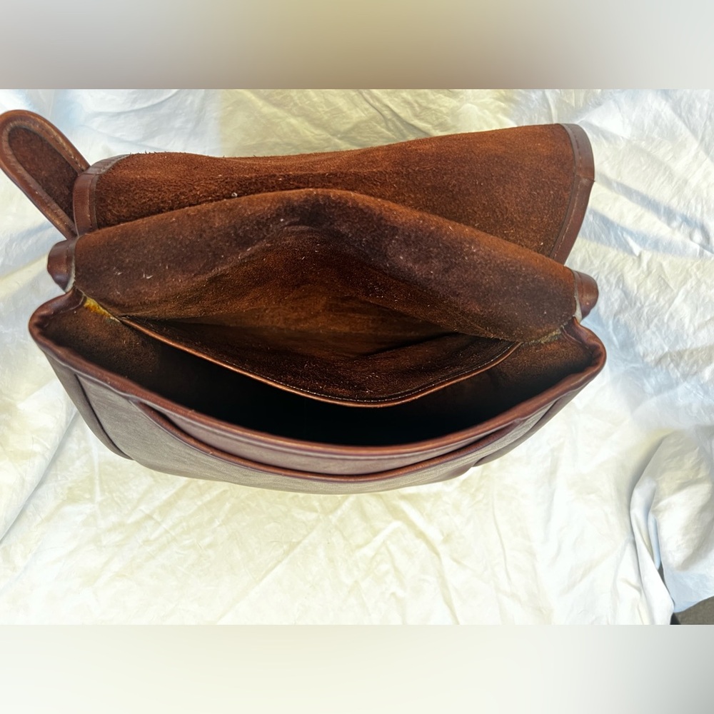 VINTAGE Michael Green Seattle Leather Saddle Bag - Picture 10 of 14